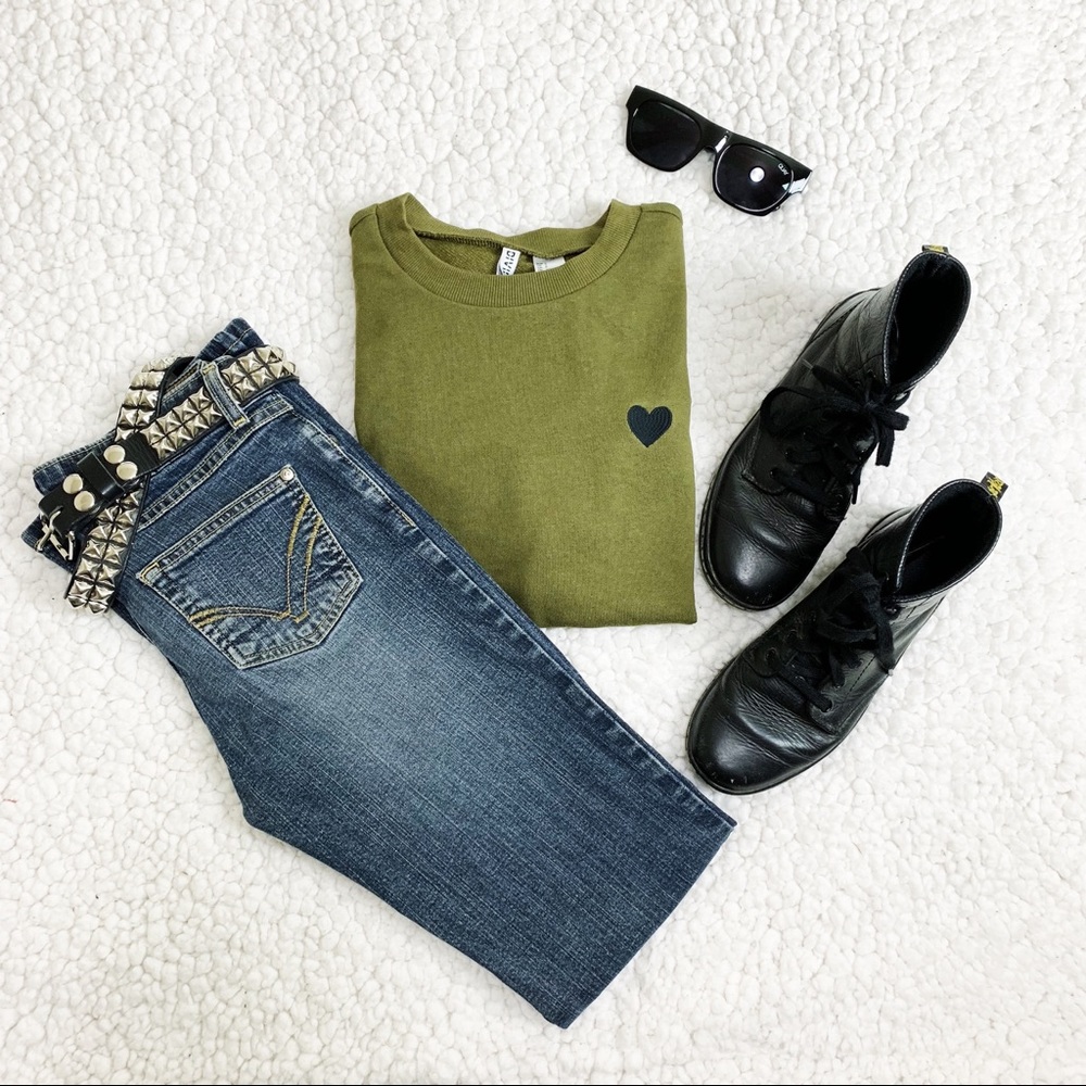 Anchor Blue Boot Leg Jeans